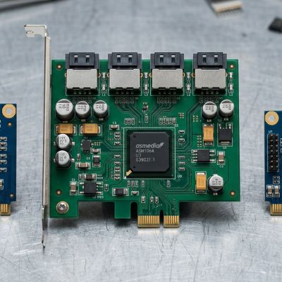 PCIe SATA扩展卡控制芯片方案详解：ASMedia、JMicron与Marvell对比与工控选型指南